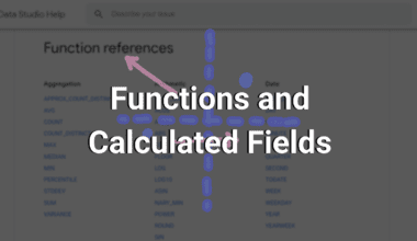 functions and calculated fields