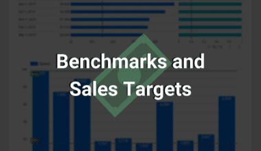 benchmarks and sales targets for google data studio