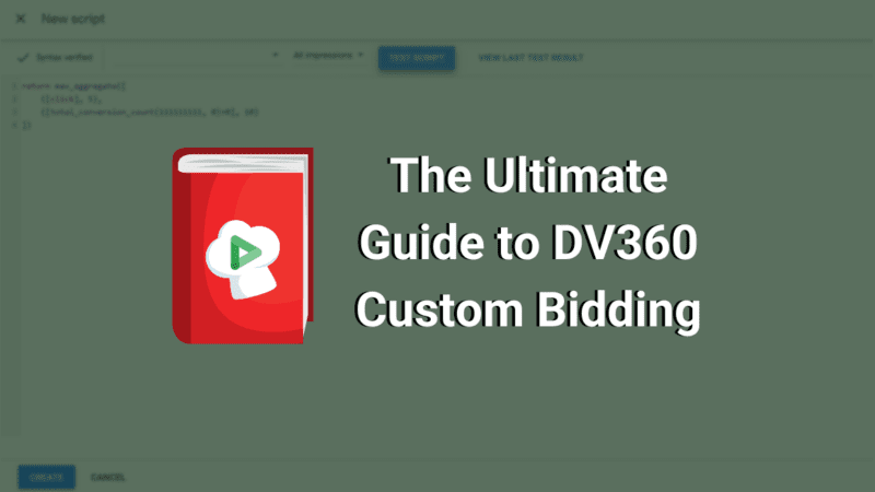 The Ultimate Guide to DV360 Custom Bidding