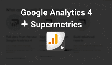 Supermetrics Google Analytics 4