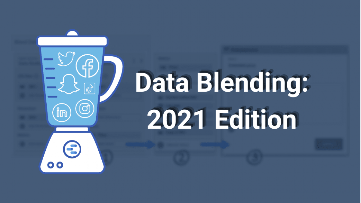 kommentator Snavs kyst Data Blending in Google Data Studio - The Definitive Guide 2021