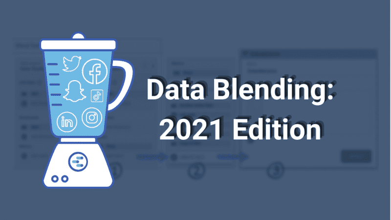 data blending 2021 google data studio