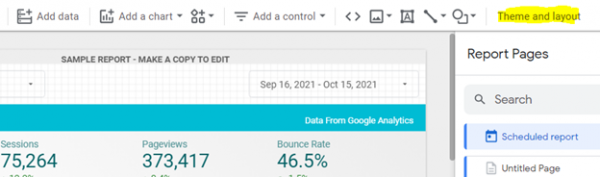 Advanced Page and Report Navigation in Google Data Studio - 2021
