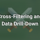 Cross-Filtering and Data Drill-Down