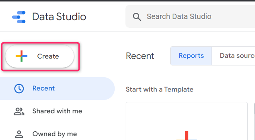 create data studio