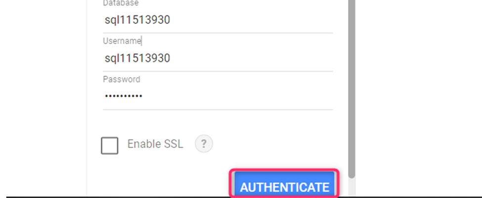 authenticate your connector ip address